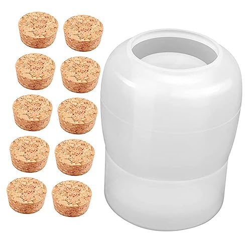 Holibanna 1Satz Silikonform Für Aufbewahrungsflasche DIY Gießform Für Silikonformen Für Handwerksprojekte Mit Korken Für Bastelideen Und Vorratsdosen von Holibanna
