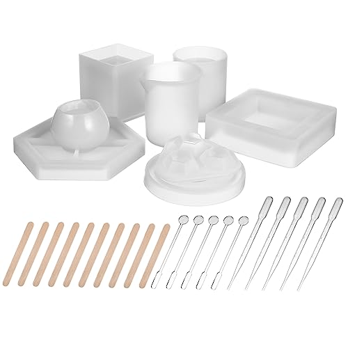 Holibanna 1Satz Silikonformen für DIY Kunstprojekte Teiliges Harzformen für Schmuckherstellung Kompatibel mit Epoxidharz Polymerton Hohe Elastizität und Einfache Holibanna 1Satz Silikonformen für DIY Kunstprojekte Teiliges Harzformen für Schmuckherstellung Kompatibel mit Epoxidharz Polymerton Hohe Elastizität und Einfache von Holibanna