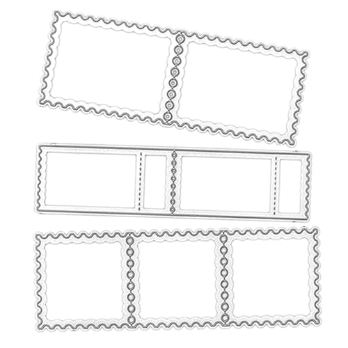 Holibanna 1Satz Stanzform für Stempelherstellung Metallschablone für Kartengestaltung DIY Bastelset Vielseitig Einsetzbar für Projekte und von Holibanna