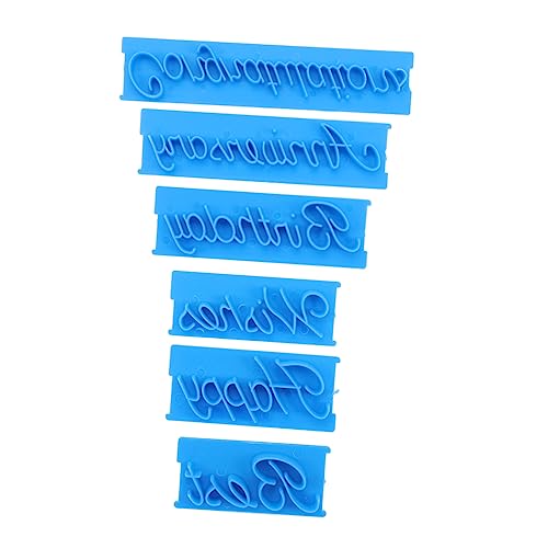 Holibanna 1Satz Stempelset für Fondant Teiliges mit Verschiedenen für Kreative Tortendekoration Essbare Kuchenverzierungen zu Bedienen aus Lebensmittelechtem Holibanna 1Satz Stempelset für Fondant Teiliges mit Verschiedenen für Kreative Tortendekoration Essbare Kuchenverzierungen zu Bedienen aus Lebensmittelechtem von Holibanna