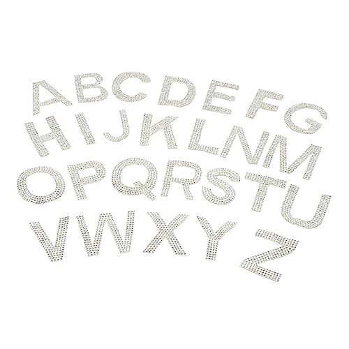 Holibanna 1Satz Strass Aufnäher Patches zum Aufbügeln für DIY Kleidung Taschen und Hüte Glitzernde Applikationen Verschiedenen Farben Projekte von Holibanna
