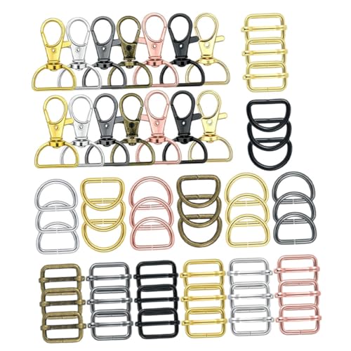 Holibanna 1Satz Teiliges Drehbare Schlüsselanhänger Clips Karabinerhaken mit Rotation für Taschenlampen Rucksäcke und DIY Projekte von Holibanna
