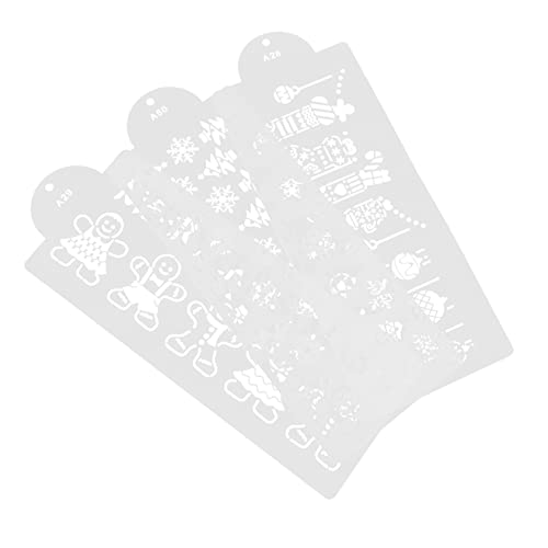 Holibanna 1Satz Teiliges Kuchenschablonen DIY Vorlagen für Torten Dekoration für Geburtstags und Hochzeitstorten Leicht zu Reinigen und Vielseitig Holibanna 1Satz Teiliges Kuchenschablonen DIY Vorlagen für Torten Dekoration für Geburtstags und Hochzeitstorten Leicht zu Reinigen und Vielseitig von Holibanna