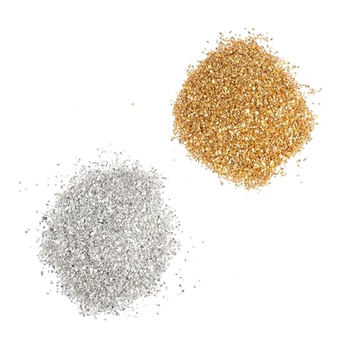 Holibanna 1Satz Zerkleinerte Glassteine Für Nagelkunst Chunky Glitter Dekoration DIY Nagelschmuck Für Natürliche Und Künstliche Nägel Sicher Für Frauen von Holibanna