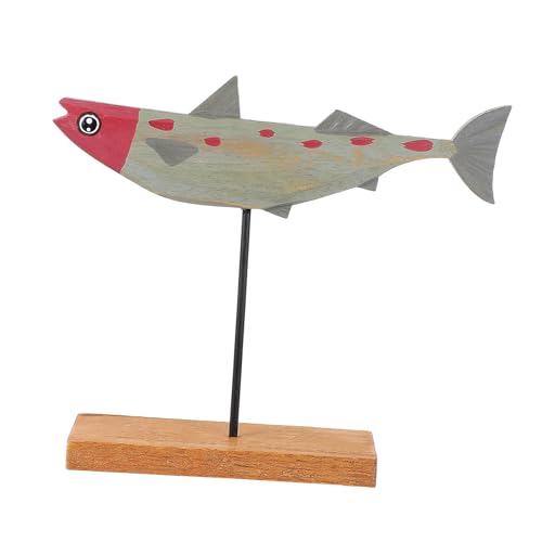 Holibanna 1Stück Bunter Holzfisch Dekoartikel Kindgerechte Tischdekoration Lebendige Holzverzierungen Für Kinderzimmer Und Wohnräume Glatt Und Langlebig Schaffen Holibanna 1Stück Bunter Holzfisch Dekoartikel Kindgerechte Tischdekoration Lebendige Holzverzierungen Für Kinderzimmer Und Wohnräume Glatt Und Langlebig Schaffen von Holibanna