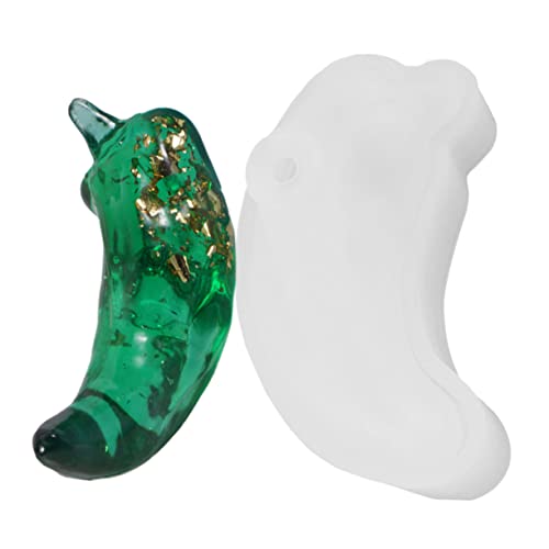 Holibanna 1Stück DIY Silikonform für Chili Dekoration Flexible Gießform mit Antihaftoberfläche für Bastelprojekte und Personalisierte Passend für Verschiedene von Holibanna