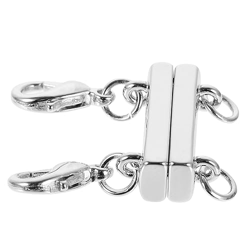 Holibanna 1Stück Magnetischer Halskettenverschluss DIY Schmuck Verbindungsschnalle Für Armbänder Und Halsketten Leicht Und Kompakt Für Schmuckprojekte von Holibanna