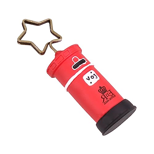 Holibanna 1Stück Mini Desktop Roter Briefkasten Form Tischnummernhalter Für Hochzeiten Geburtstage Graduierungen Und Shower Dekorationen Stabiler Memo Clip Für Tischmenüs von Holibanna
