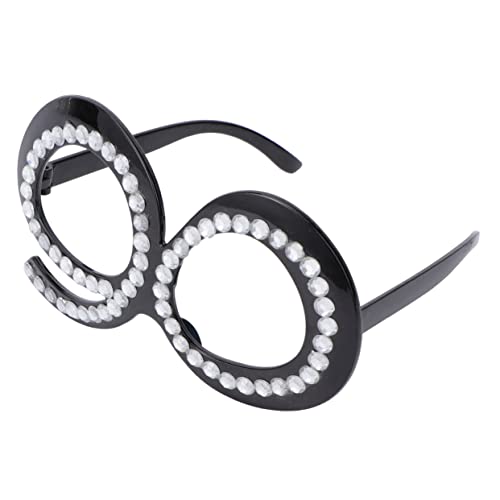 Holibanna 1Stück Partybrille Kreative Brillen Requisite Für Geburtstagsfeiern Lustige Foto Props Hochwertiges PC Material Leicht Und Langlebig Für Unvergessliche von Holibanna