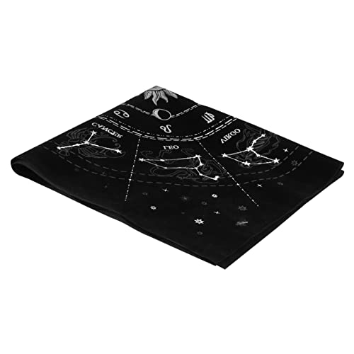 Holibanna 1Stück Tarot Tischdecke für Wahrsagerei Dichte Weiche und Strapazierfähige Tischdecke für Tarotkartenleser und Astrologen Partys und Outdoor Veranstaltungen von Holibanna