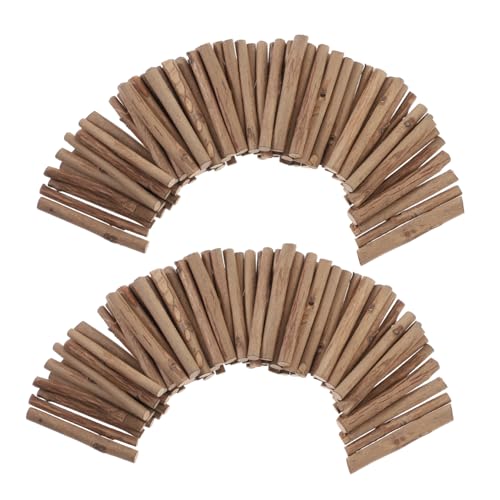 Holibanna 1Tasche Holzstäbe für DIY Projekte Runden Holzstäbchen für Bastelarbeiten Kunsthandwerk und Kreative Holibanna 1Tasche Holzstäbe für DIY Projekte Runden Holzstäbchen für Bastelarbeiten Kunsthandwerk und Kreative von Holibanna