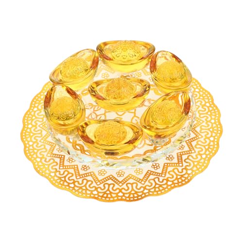 Holibanna 1satz Dekorative Glasplatte Für Zuhause Sterne- Ornament Design Für Wohnzimmertisch Und Esstisch Für Stilvolle Inneneinrichtung von Holibanna