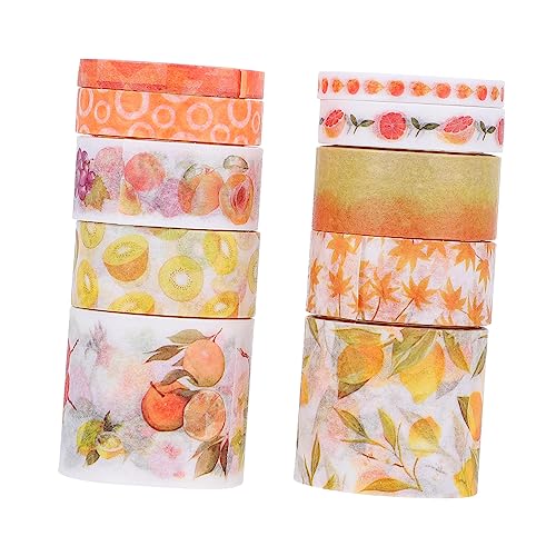 Holibanna 2 Boxen Washi Tape Set Dekoratives Klebeband für Diy Projekte Handgefertigte Scrapbook Dekoration für Journaling und Hochwertiges Papier mit Starkem Kleber von Holibanna