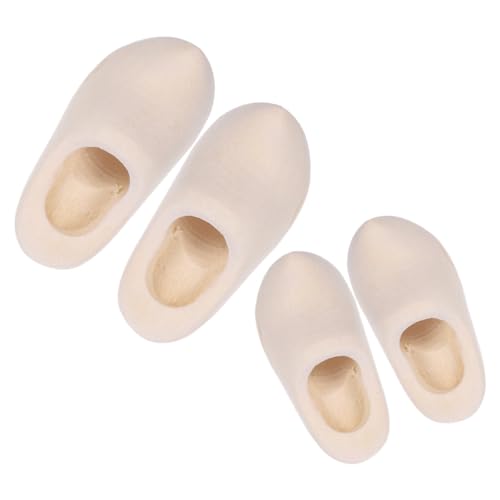 Holibanna 2 Paare Holzschuhe Schlüsselbund Dekoration Puppe Miniatur Leer Mikrolandschaftsmodelle Diy-verzierung Mini-haushandwerk Unbemalte Mini-holzschuhe Mini-blanko-schuhe Beige Holibanna 2 Paare Holzschuhe Schlüsselbund Dekoration Puppe Miniatur Leer Mikrolandschaftsmodelle Diy-verzierung Mini-haushandwerk Unbemalte Mini-holzschuhe Mini-blanko-schuhe Beige von Holibanna