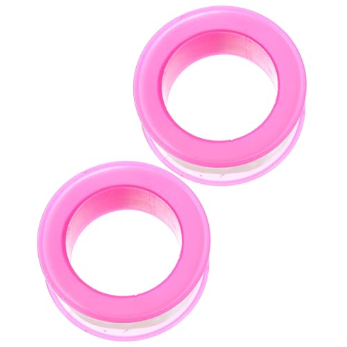 Holibanna 2 Rollen Wasserdichtes Klebeband Dichtband wasserdicht Dichtungsband für die Dusche Rohrband für Wasserlecks Klebeband für Klempner Rohrleckdichter Wasserleckageklebeband PTFE Rosa von Holibanna
