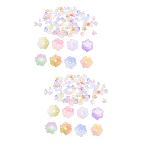 Holibanna 2 Sätze Glasperlen Blumenperlen Für Diy Schmuckherstellung Abstandshalter Für Armbänder Und Lose Dekoperlen Für Handarbeiten Und Bastelprojekte 100 Stück * 2 Holibanna 2 Sätze Glasperlen Blumenperlen Für Diy Schmuckherstellung Abstandshalter Für Armbänder Und Lose Dekoperlen Für Handarbeiten Und Bastelprojekte 100 Stück * 2 von Holibanna