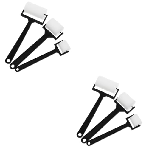 Holibanna 2 Sätze Malen Siegelwalze Malschwämme Für Schwammbürste Malen Nass Mini Pinsel Farbroller Für Kindermalerei Werkzeuge Lackwalzen Kindermalwerkzeug 9 Stücke * 2 von Holibanna