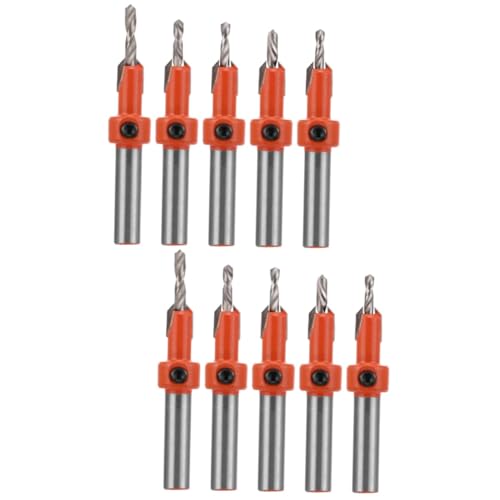 Holibanna 2 Sätze Senkbohrer Schalter Schlüssel Versenken Fase Senkerbohrer Bohrer Für Die Holzbearbeitung Hochgeschwindigkeitsstahl Orange 5 Stück * 2 Holibanna 2 Sätze Senkbohrer Schalter Schlüssel Versenken Fase Senkerbohrer Bohrer Für Die Holzbearbeitung Hochgeschwindigkeitsstahl Orange 5 Stück * 2 von Holibanna