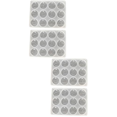 Holibanna 2 Sätze Silikonform Für Diy Schmuckherstellung Transparente Epoxidharz Mold Mit Für Kreative Bastelprojekte Und 2 Stücke * 2 von Holibanna