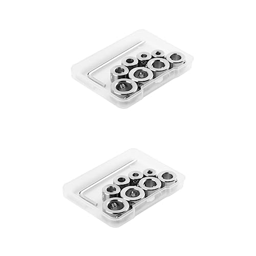 Holibanna 2 Sätze Teiliges Bohrertiefenstopp Ring Für Holzarbeiten Verstellbarer Tiefenanschlag Für Präzise Bohrlöcher Bohrstopper Für Einheitliche Bohrtiefe 8 Stück * 2 Holibanna 2 Sätze Teiliges Bohrertiefenstopp Ring Für Holzarbeiten Verstellbarer Tiefenanschlag Für Präzise Bohrlöcher Bohrstopper Für Einheitliche Bohrtiefe 8 Stück * 2 von Holibanna