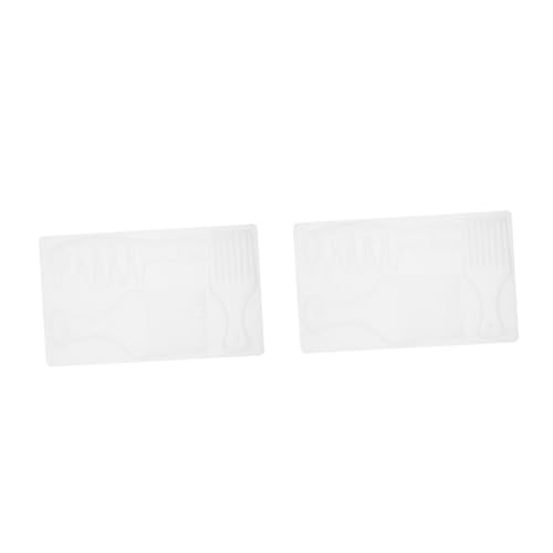 Holibanna 2 Stck. Silikon Kammform für Diy Kreative Epoxidharz Kammform Weiß für Einzigartige Kammgestaltungen und Personalisierte von Holibanna