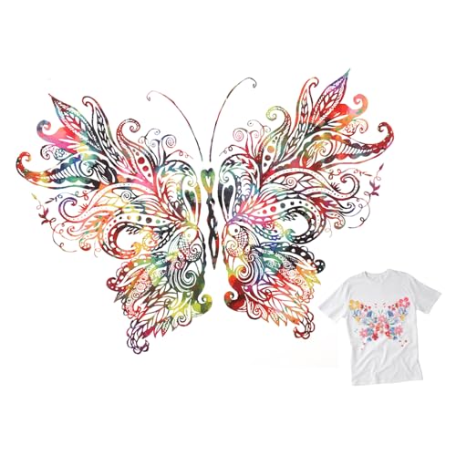 Holibanna 2 Stück Aufbügler Schmetterling Patches Bunte Wärmeübertragung Aufnäher DIY Kleidung Reparatur Dekor Langlebige Applikationen für Individuelle Textilveredelung Holibanna 2 Stück Aufbügler Schmetterling Patches Bunte Wärmeübertragung Aufnäher DIY Kleidung Reparatur Dekor Langlebige Applikationen für Individuelle Textilveredelung von Holibanna