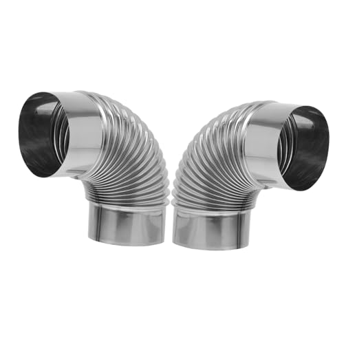 Holibanna 2 Stück Auspuff heizungsrohr rauchabzug dunstabzug rohr Kaminrohr Zubehör rauchrohr Abluftöffnung des Warmwasserbereiters Gasrohr des Warmwasserbereiters Rostfreier Stahl Silver Holibanna 2 Stück Auspuff heizungsrohr rauchabzug dunstabzug rohr Kaminrohr Zubehör rauchrohr Abluftöffnung des Warmwasserbereiters Gasrohr des Warmwasserbereiters Rostfreier Stahl Silver von Holibanna