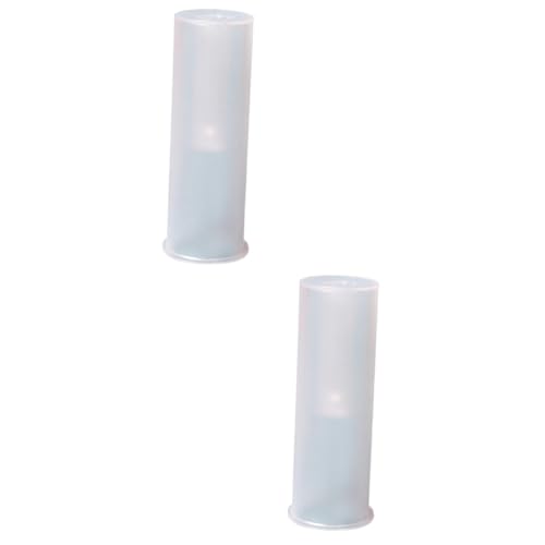 Holibanna 2 Stück Blumenvase Silikonform Diy Zylinder Vase Praktische Gießform für Bastelprojekte Leicht zu Entformen für Zuhause Geschäfte und Diy Projekte von Holibanna