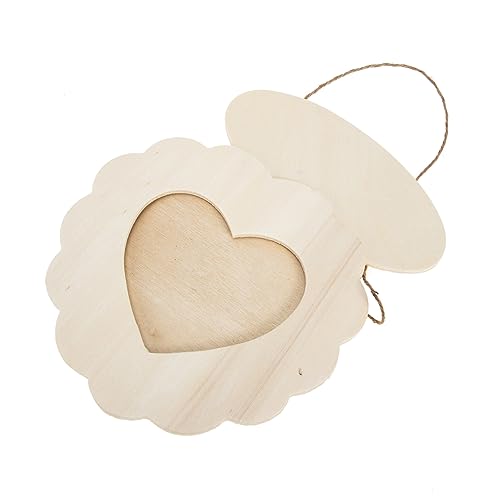 Holibanna 2 Stück DIY Holz Bilderrahmen zum Aufhängen Unbehandelte Fotorahmen für Kunstwerke Kreatives Bastelset für Jungen und Mädchen Personalisierbarer Wanddekor für Kinderzimmer Holibanna 2 Stück DIY Holz Bilderrahmen zum Aufhängen Unbehandelte Fotorahmen für Kunstwerke Kreatives Bastelset für Jungen und Mädchen Personalisierbarer Wanddekor für Kinderzimmer von Holibanna