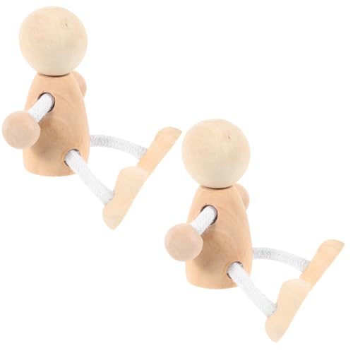 Holibanna 2 Stück DIY Holz Puppen zum Bemalen Unbemalte Holzfiguren für Kreative Kinderprojekte für Basteln und Spielzeuggestaltung Holzspielzeug für Fantasievolles Holibanna 2 Stück DIY Holz Puppen zum Bemalen Unbemalte Holzfiguren für Kreative Kinderprojekte für Basteln und Spielzeuggestaltung Holzspielzeug für Fantasievolles von Holibanna
