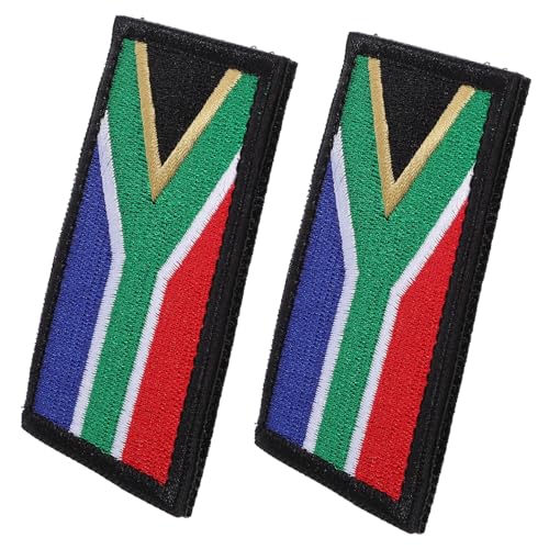 Holibanna 2 Stück Flaggen patch aus Stoff Dekorativer Ersatz aufnäher Langlebig und Vielseitig für Kleidung Rucksäcke und Uniformen für Sportveranstaltungen und Feiern von Holibanna