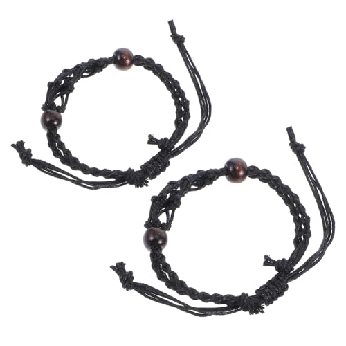 Holibanna 2 Stück Gewebtes Netzarmband Armbänder Kristallhalter Halsketten Armbandhalter Steinhalter Halskette Kristall Armbandhalter Leerer Käfig Armbandkordelhalter von Holibanna