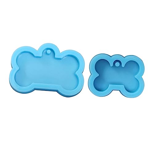 Holibanna 2 Stück Haustiermarken Formen Schmuckherstellungszubehör Perlenformen Schlüsselhandwerk Epoxidharz DIY Anhängerform Silikonform Für Ornamente Schmuckanhänger Holibanna 2 Stück Haustiermarken Formen Schmuckherstellungszubehör Perlenformen Schlüsselhandwerk Epoxidharz DIY Anhängerform Silikonform Für Ornamente Schmuckanhänger von Holibanna