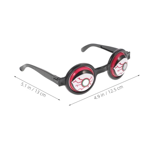 Holibanna 2 Stück Lustige Partybrille Teiliges Kunststoff Augen Kostümbrille Karneval Fasching Foto Requisiten für Erwachsene Rot Blau Holibanna 2 Stück Lustige Partybrille Teiliges Kunststoff Augen Kostümbrille Karneval Fasching Foto Requisiten für Erwachsene Rot Blau von Holibanna