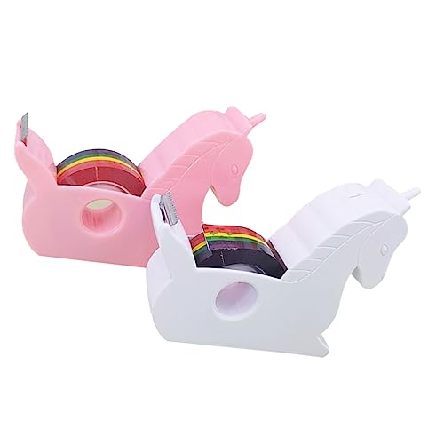 Holibanna 2 Stück Niedlicher Büro Klebebandspender Tischabroller Cartoon Design Kompakter Handlicher Klebebandhalter und Praktischer Klebeband für Schule und Zuhause Zufällige Farbe Holibanna 2 Stück Niedlicher Büro Klebebandspender Tischabroller Cartoon Design Kompakter Handlicher Klebebandhalter und Praktischer Klebeband für Schule und Zuhause Zufällige Farbe von Holibanna