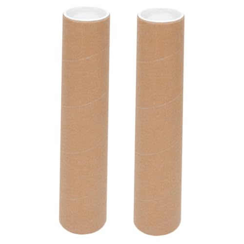 Holibanna 2 Stück Schwere Pack Versandrollen mit Deckel Papprollen für Poster und Dokumentenaufbewahrung Stabile Kunsttransportröhren mit Schutz vor Knicken für Sicheren Versand und Holibanna 2 Stück Schwere Pack Versandrollen mit Deckel Papprollen für Poster und Dokumentenaufbewahrung Stabile Kunsttransportröhren mit Schutz vor Knicken für Sicheren Versand und von Holibanna