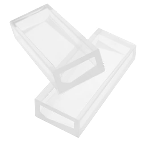 Holibanna 2 Stück Silikon Anhänger Gießform Transparente Flüssigsilikon Formen für Diy Schmuckherstellung Vielseitige Silikonformen für Anhänger und Dekorationen von Holibanna