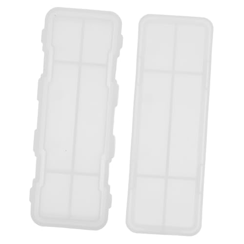 Holibanna 2 Stück Silikon Gießform für Stiftehalter Wiederverwendbare Boxenform für Dekorative Stiftboxen für DIY Projekte und Kreative Aufbewahrungslösungen von Holibanna