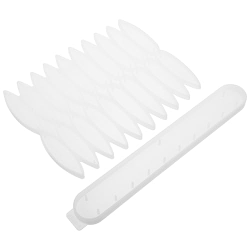 Holibanna 2 Stück Silikon Windspiel Form DIY Baumblatt Silikon Gießform für Dekorative Wandkunst Flexibles und Bruchfestes Material für Kreative Bastelprojekte von Holibanna