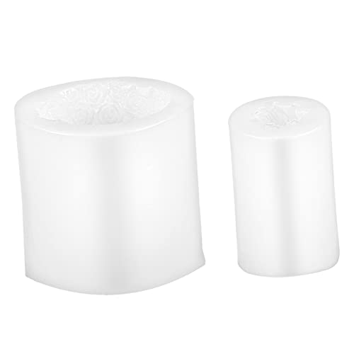 Holibanna 2 Stück Silikonform Kerzenformen für die Kerzenherstellung duftend Hochzeit Rosenkerzenformen Rosen-Fondant-Form kreative Form Valentinstagsformen Formen für Epoxidharz Kieselgel Holibanna 2 Stück Silikonform Kerzenformen für die Kerzenherstellung duftend Hochzeit Rosenkerzenformen Rosen-Fondant-Form kreative Form Valentinstagsformen Formen für Epoxidharz Kieselgel von Holibanna