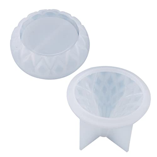 Holibanna 2 Stück Silikonform Wassertröpfchen Aufbewahrungsbox Flexibel für Epoxidharz DIY Bastelbedarf Teiliges mit Hoher Reißfestigkeit für Kreative Schmuck und Dekorationsprojekte von Holibanna