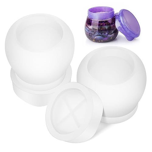 Holibanna 2 Stück Silikonform für Pudding und Aufbewahrungsgläser Vielseitige Gießform für Schmuck und Süßigkeiten Einfach zu Entformen für Diy Projekte Holibanna 2 Stück Silikonform für Pudding und Aufbewahrungsgläser Vielseitige Gießform für Schmuck und Süßigkeiten Einfach zu Entformen für Diy Projekte von Holibanna