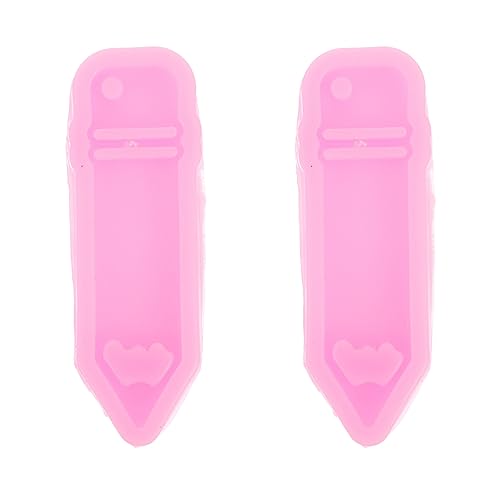 Holibanna 2 Stück Silikonform für Schlüsselanhänger Gießharz Modell für Mini Notizbuch und Bleistift Anhänger Einfache Diy Bastelprojekte mit Hochwertigem Silikonmaterial Holibanna 2 Stück Silikonform für Schlüsselanhänger Gießharz Modell für Mini Notizbuch und Bleistift Anhänger Einfache Diy Bastelprojekte mit Hochwertigem Silikonmaterial von Holibanna