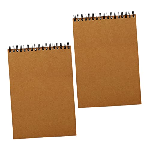 Holibanna 2 Stück Spiral Notizhefte Einfaches Schreibnotizbuch mit Flip Up Coil für Skizzen und Notizen für Studenten und Künstler Holibanna 2 Stück Spiral Notizhefte Einfaches Schreibnotizbuch mit Flip Up Coil für Skizzen und Notizen für Studenten und Künstler von Holibanna