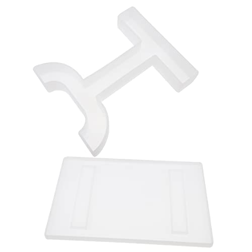 Holibanna 2 Stück Teiliges Mini Tisch Diy Silikonform Wiederverwendbare Gießform für Kleine Hocker und Tisch für Bastelarbeiten mit Epoxidharz und Anderen Materialien von Holibanna