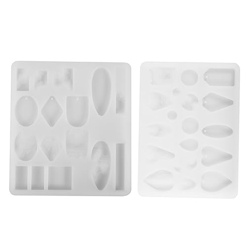 Holibanna 2 Stück Teiliges Schmuckanhänger Gießform Set für DIY Epoxidharz Ohrringe Anhänger Wiederverwendbar Leicht und Tragbar Geeignet für Individuelle Schmuckherstellung und Holibanna 2 Stück Teiliges Schmuckanhänger Gießform Set für DIY Epoxidharz Ohrringe Anhänger Wiederverwendbar Leicht und Tragbar Geeignet für Individuelle Schmuckherstellung und von Holibanna
