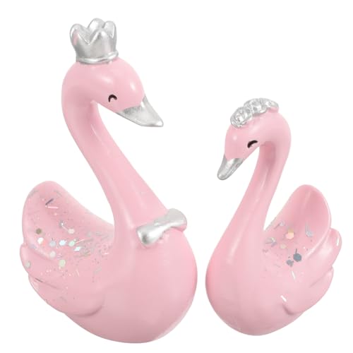 Holibanna 2 Stück Teiliges Schwan Dekoration aus Harz Hochzeit Schwan Figur für Auto und Schwäne für Feierlichkeiten Holibanna 2 Stück Teiliges Schwan Dekoration aus Harz Hochzeit Schwan Figur für Auto und Schwäne für Feierlichkeiten von Holibanna
