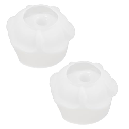 Holibanna 2 Stück Teiliges Silikon Gießform für Ringhalter Diy Silikonform für Handarbeiten Langlebig und Wiederverwendbar für Fondant und Andere Handwerksprojekte von Holibanna