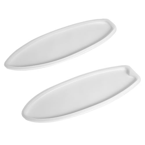 Holibanna 2 Stück Teiliges Surfbrett Silikonform Flexible Reißfeste DIY Gießform für Untersetzer und Wohn dekoration Lebensmittelecht Antihaftbeschichtet Einfach zu Reinigen und Langlebig von Holibanna