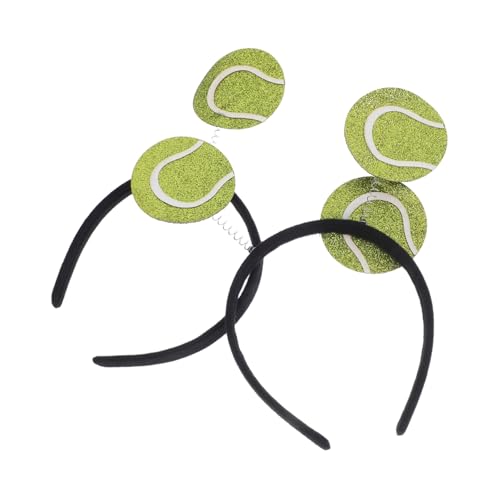 Holibanna 2 Stück Tennis Stirnband mit Dekorativem Tennisball Kreatives Haarband für Sport und Partyevents Passend für Sportveranstaltungen Vielseitig Einsetzbar Komfortabel Holibanna 2 Stück Tennis Stirnband mit Dekorativem Tennisball Kreatives Haarband für Sport und Partyevents Passend für Sportveranstaltungen Vielseitig Einsetzbar Komfortabel von Holibanna